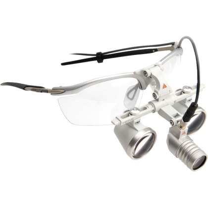 Kit lampe frontale Heine Loupelight 2 LED avec loupe binoculaire